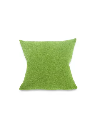 STEINER 1888 | Wollkissen "Alina" 40x40cm preiselbeer (gefüllt) | grün